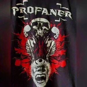 Profaner band tshirt.  Size men's small